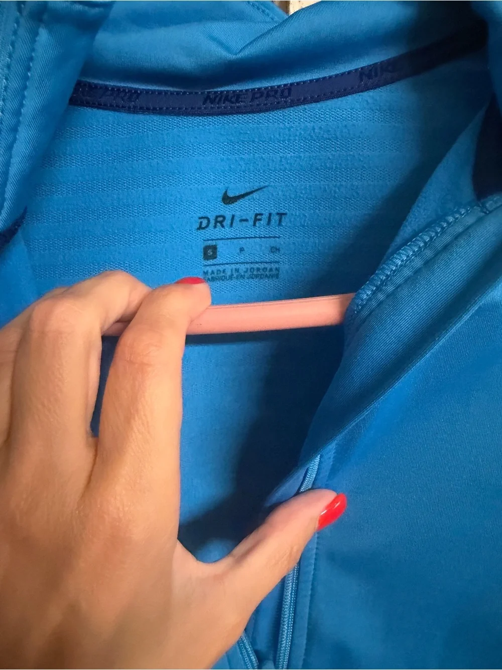 Women’s Long-Sleeve Quarter-Zip Performance Top - Blue